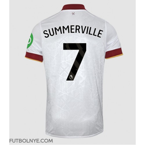 Camiseta West Ham United Crysencio Summerville #7 Tercera Equipación 2024-25 manga corta